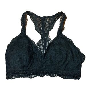 Lace Bralette in Black